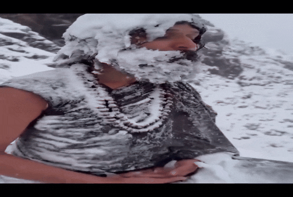 Fact Check: Unraveling Truth Behind Viral Video Of Yogi Meditating In Snow-Clad Himachal Mountain