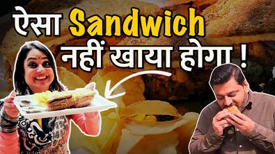 Heard of a Cheesy Maggi Sandwich? Try this one big as Qutub Minar