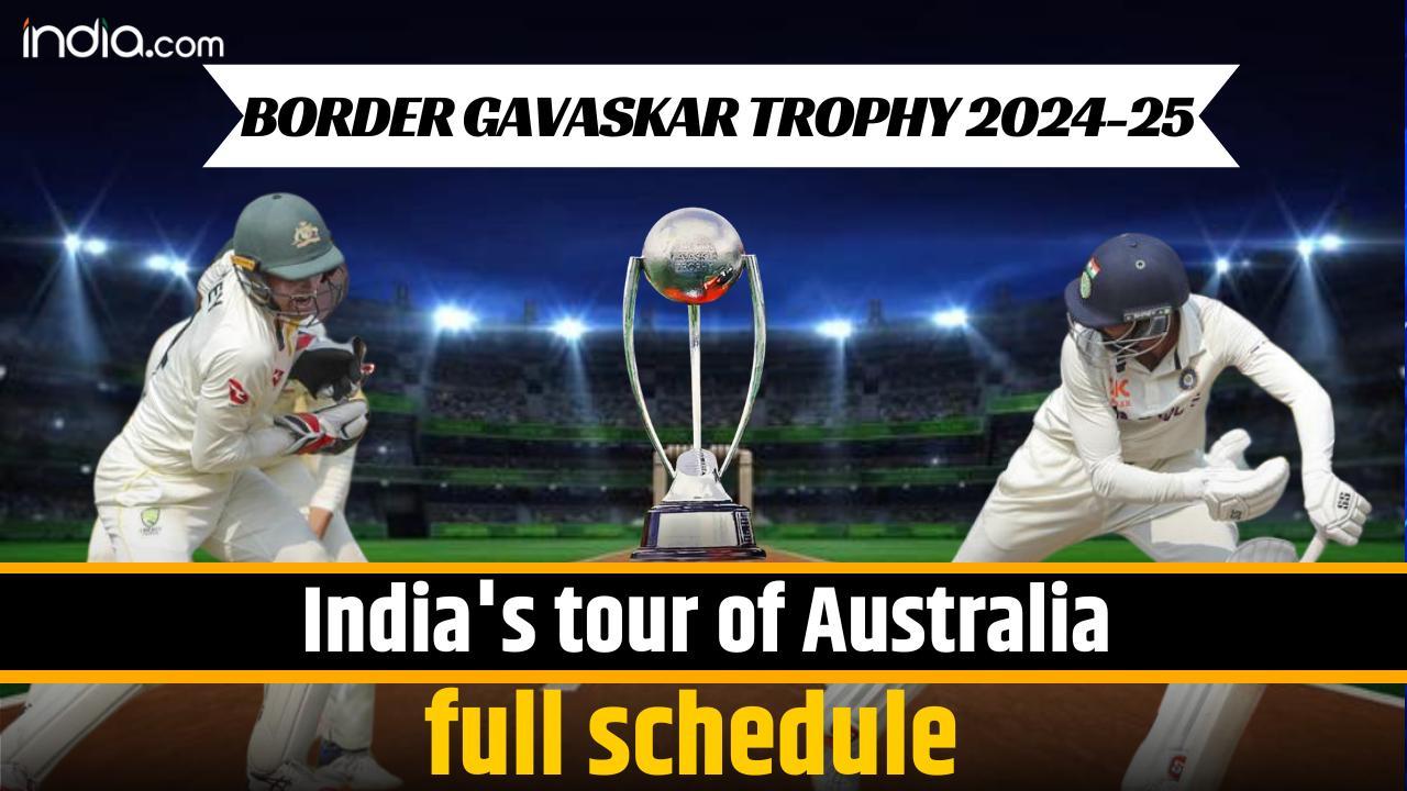 Border Gavaskar Trophy India vs Australia Tests schedule gets major