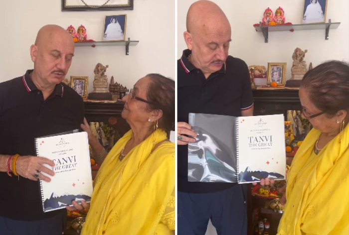 Anupam Kher Turns Director on His 69th Birthday With Tanvi The Great ...