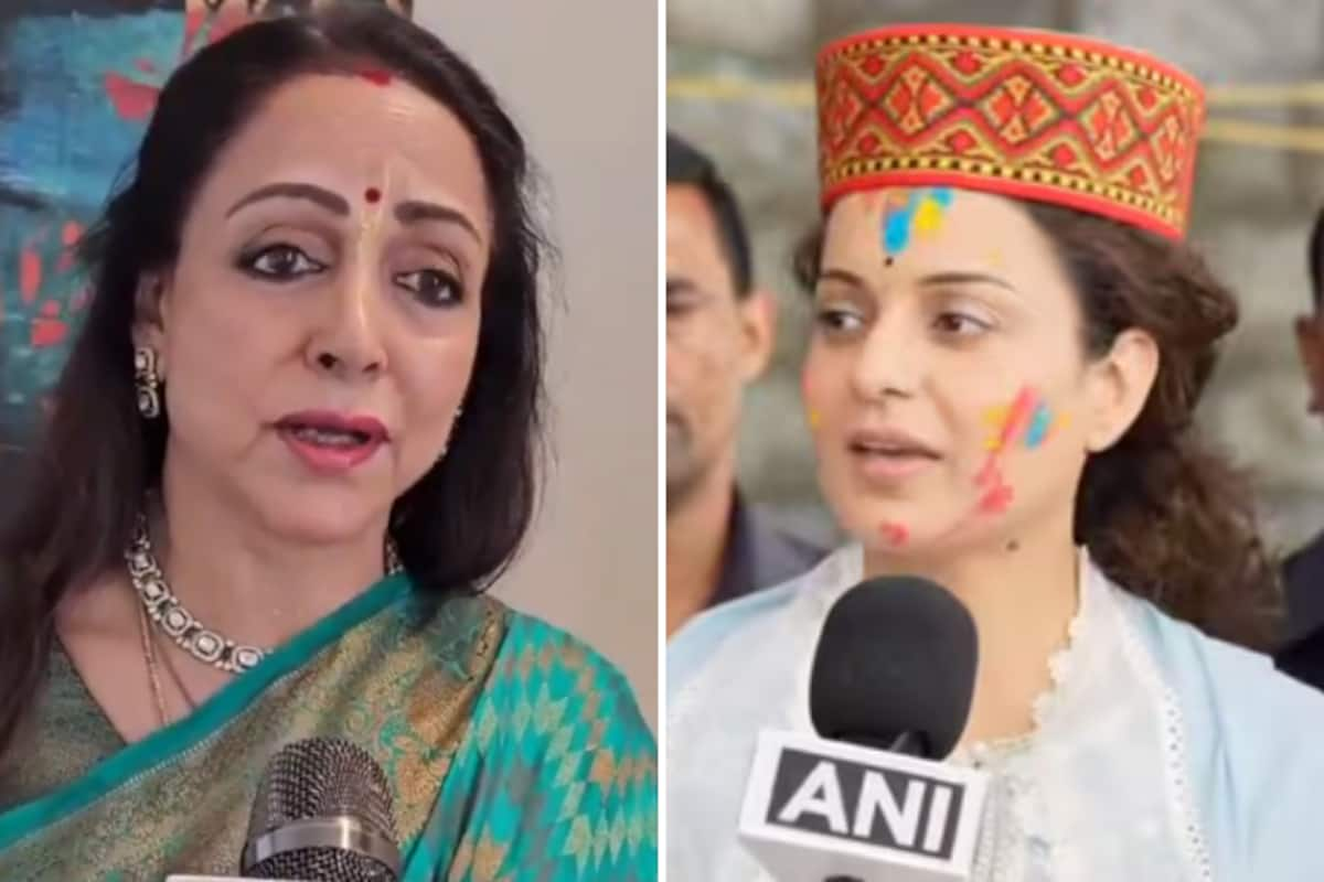 Hema Malini Congratulates Kangana Ranaut On Starting a New Chapter in  Politics Say She Will Fight with Dignity