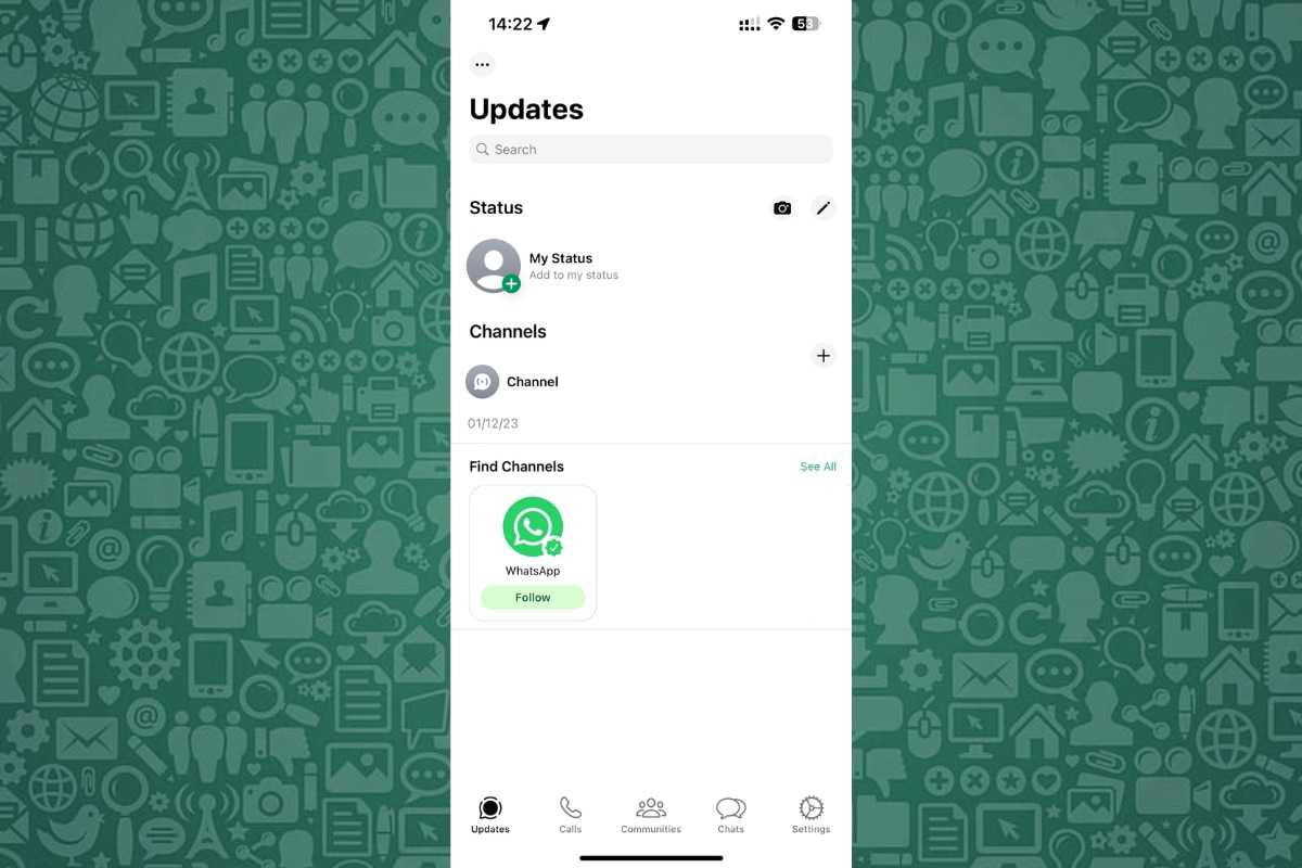 WhatsApp is working on a revamped Status bar. (Image: WABetaInfo)