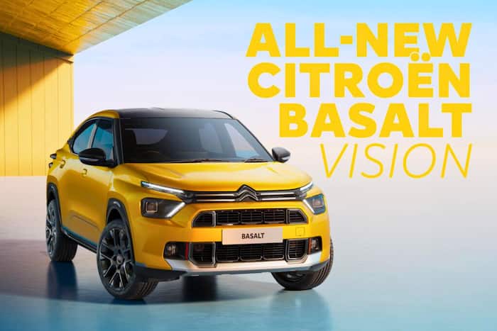 Citroen introduces the new Basalt Vision SUV, set to make its debut in India this year.