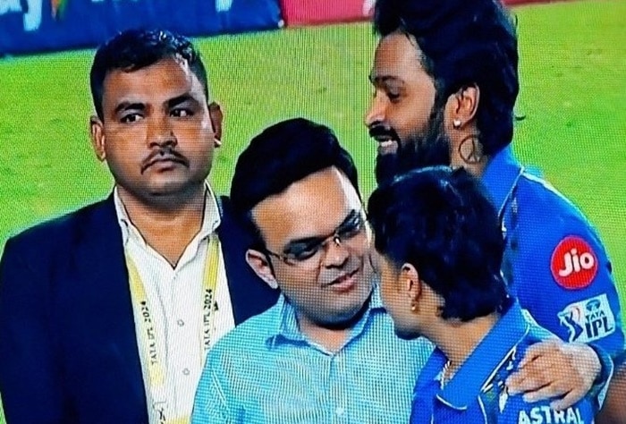 Jay Shahs Long Chat With Ishan Kishan Following Mi Vs Gt Ipl 2024 Match 