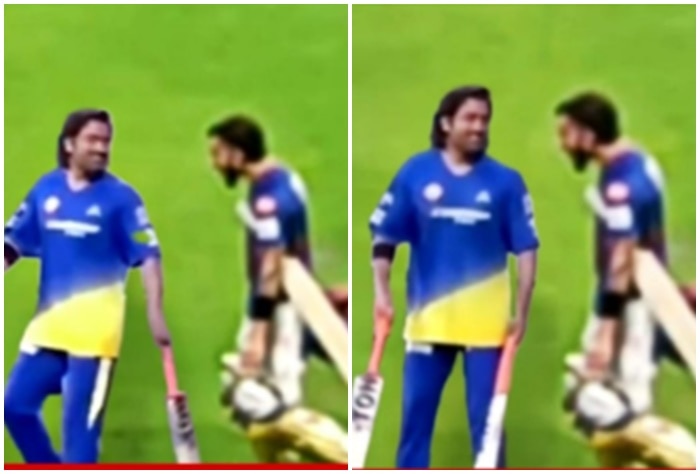 MS Dhoni-Virat Kohli Bond During Net Session Ahead of CSK vs RCB IPL ...