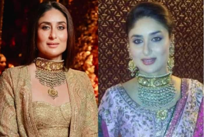 Kareena Kapoor Khan Re-Wears Her Wedding Reception Gold Necklace at Ambani-Radhika Merchant's Pre-Wedding Bash - See Pics