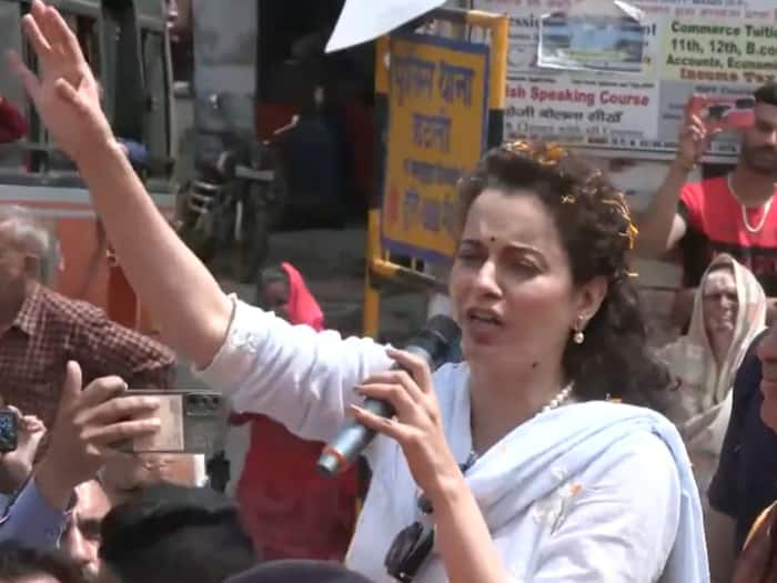 'Daughter Of Mandi...': Kangana Ranaut Kicks Off LS Poll Campaign With Mega Roadshow | WATCH