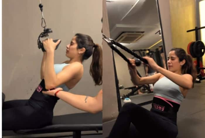 Janhvi Kapoor's Hardcore Gym Session Hits All The Right Notes For Fitness Fanatics- Watch New Video