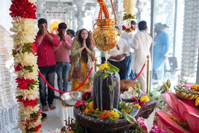 Maha Shivratri, BAPS, Hindu Temple, Abu Dhabi, Bochasanwasi Akshar Purushottam Swaminarayan Sanstha, United Arab Emirates, UAE, Narendra Modi, Shivratri, Lord Shiva, Hindu festival