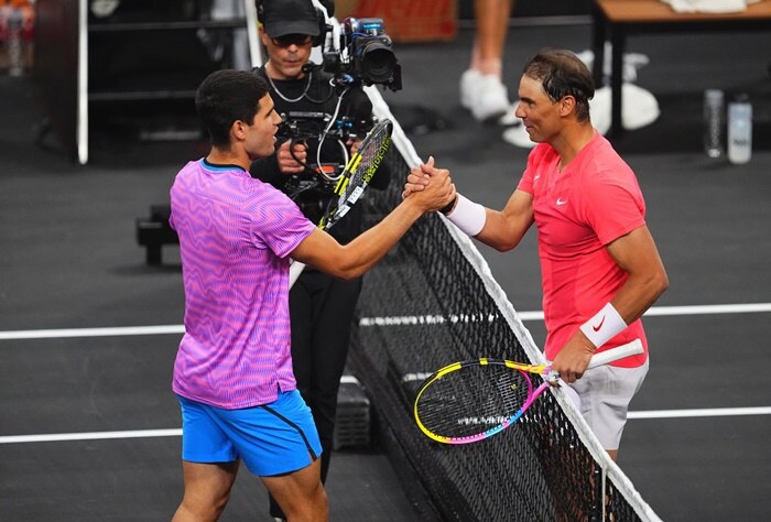 Rafael Nadal Loses Comeback Match After Injury as Carlos Alcaraz Claims ...