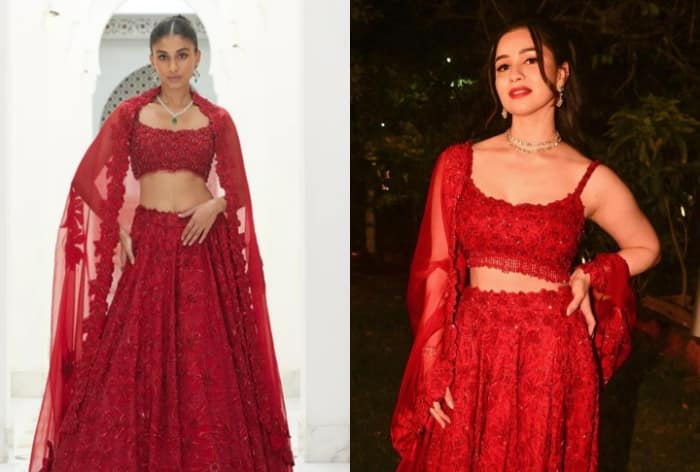 Sara Tendulkar Wears a Red Bridal Lehenga Quite Casually at Anant Ambani-Radhika Merchant's Pre-Wedding, Priced Rs 2.58 Lakh - See Pics