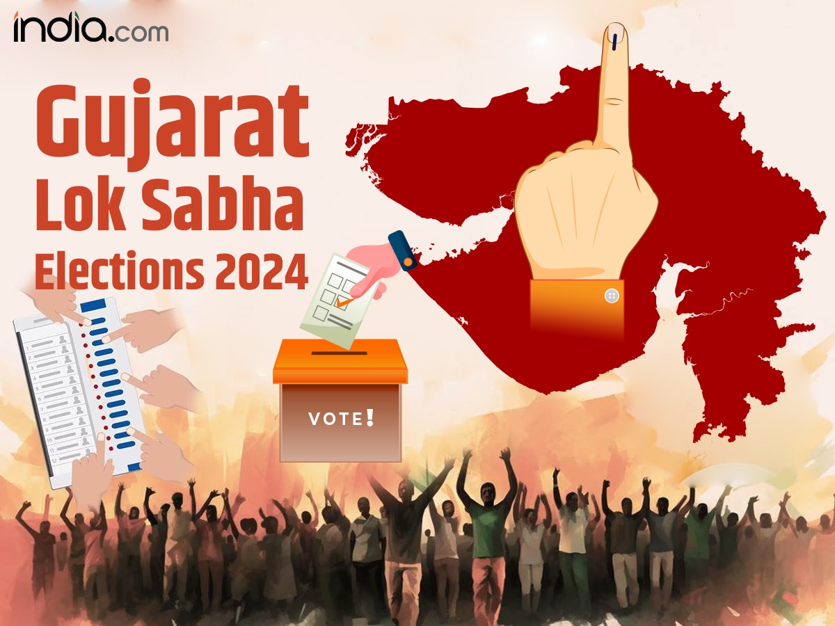 Gujarat Lok Sabha Elections 2024 Constituencies, PartyWise Seats