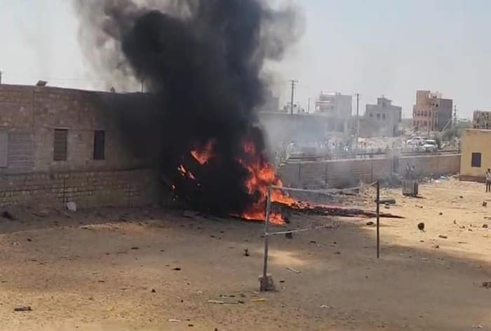 IAF's Tejas Aircraft Crashes Near Jaisalmer During Operational Training Sortie; Video