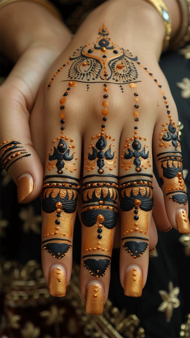 Shivratri Mehndi Design | महाशिवरात्रि मेहँदी डिज़ाइन - Uprising Bihar