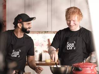 Ed Sheeran and Chef Sanjyot Keer Join Forces to Cook Mumbai's Famous Misal Pav