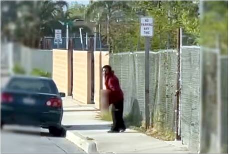 ‘He’s Eating It’: US Man Walks With Severe Human Leg In California; Video Is Viral