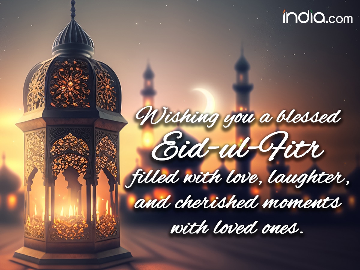 Wishing you a blessed Eid-ul-Fitr filled with love, laughter, and cherished moments with loved ones.
