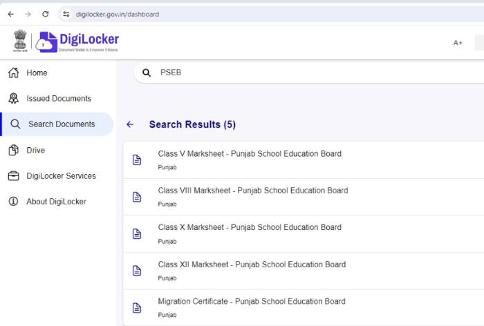 Punjab Board Class 10 Result 2024: How to Check PSEB 10th Result Online, SMS, Digilocker