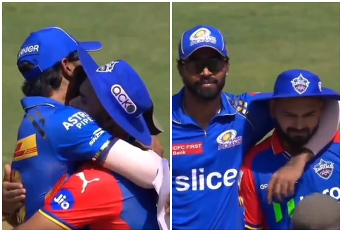 Hardik Pandya Rishabh Pants Banter At Toss Ahead Of Mi Vs Dc Ipl 2024 Match 20 Is Epic Watch Video