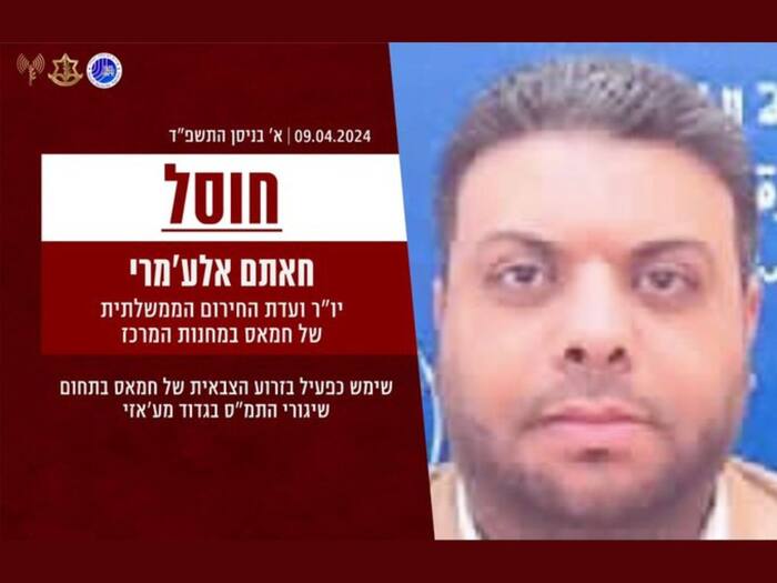 Hatem Alramery Killed (IDF Spokesperson Unit)