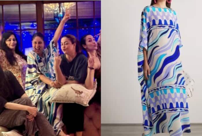 Kareena Kapoor Khan Wears Rs 1.7 Lakh Worth Silk Kaftan For Pyjama Party With 'OG' Crew - See Inside Pics