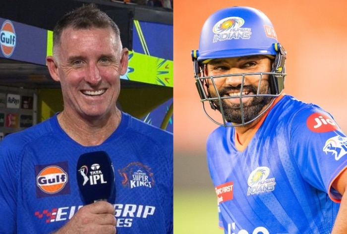 CSK’s Michael Hussey Takes Sarcastic Dig At Rohit Sharma, Says He Is No Longer Captain