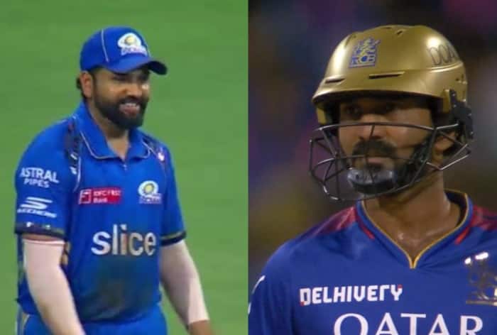 WATCH Rohit Sharmas Hilarious Banter With Dinesh Karthik During MI Vs ...