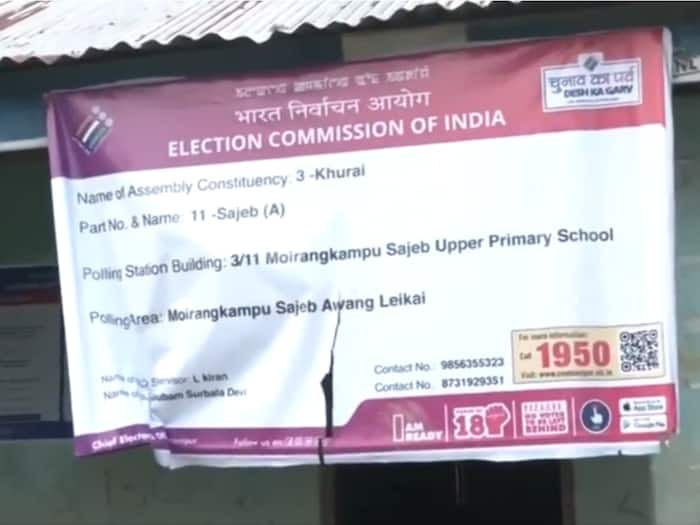 3 Arrested In Firing Incident At Imphal Polling Booth As Violence Mars Phase 1 Of LS Polls In Manipur