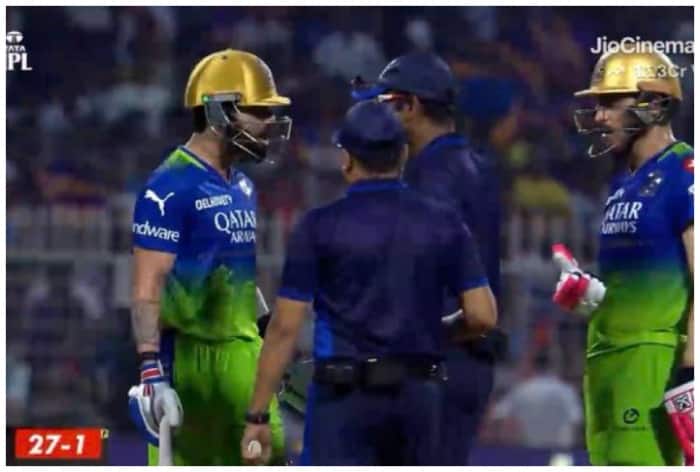 Virat Kohli Smacks Dustbin In Anger After RCB Batter Given OUT ...