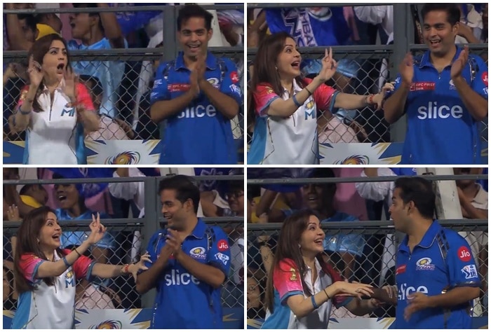 Nita Ambani Celebrates MI Win Over DC at Wankhede in IPL 2024; Video ...