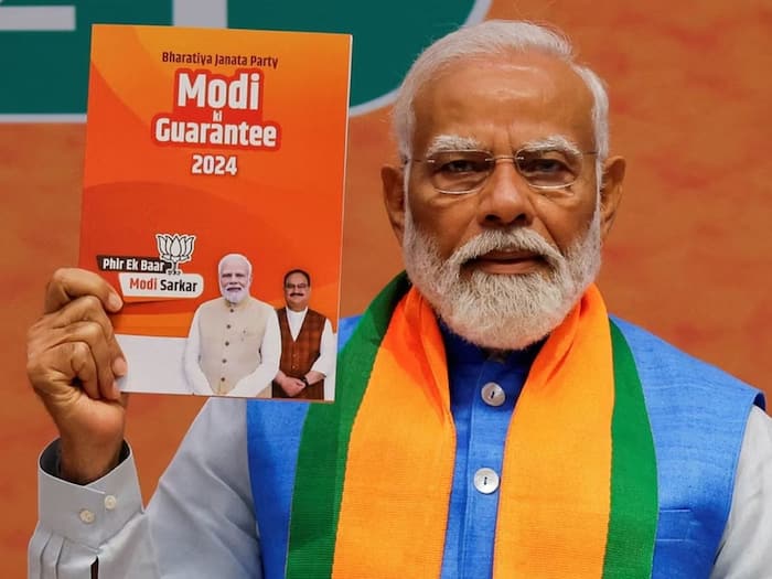 PM Modi At BJP Manifesto Release