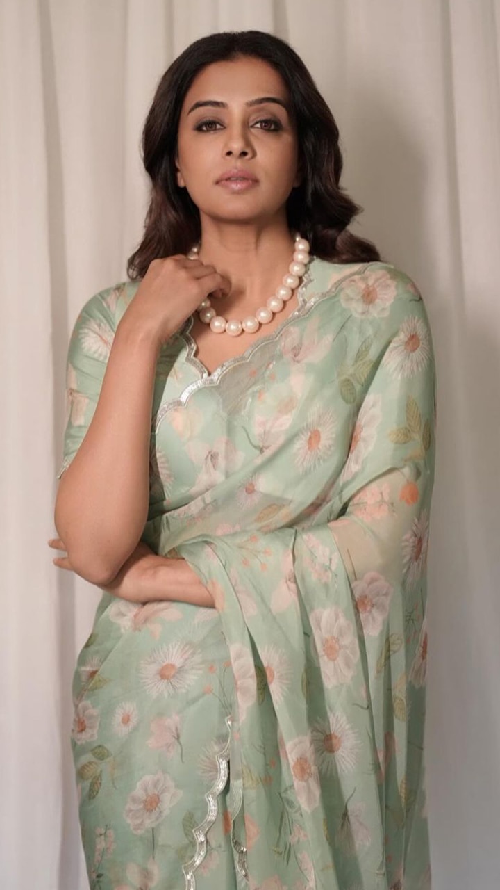 Maidaan Actress Priya Mani Raj's 12 Stunning Saree Looks For Spring 2024