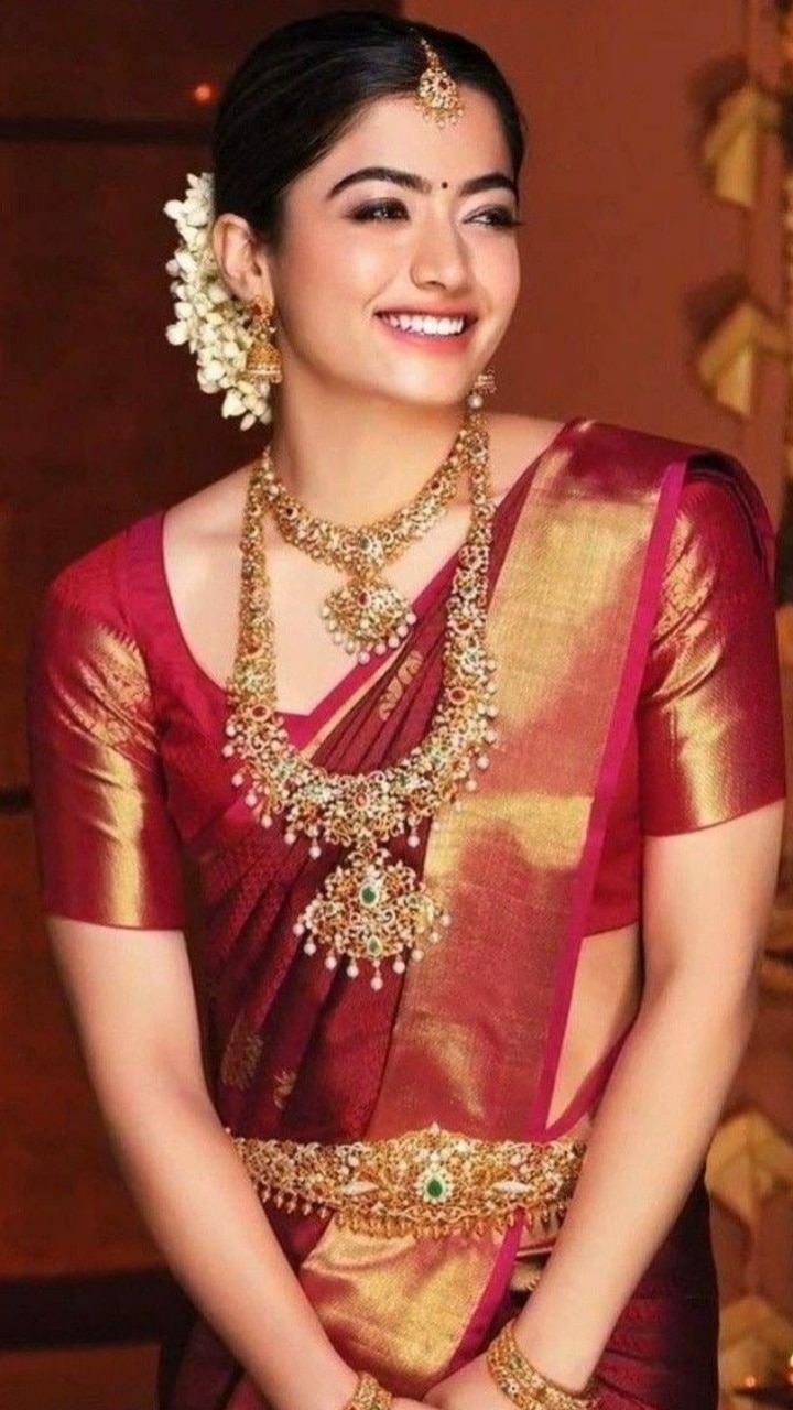 Rashmika Mandanna's 10 Most Mesmerising Saree Looks For 2024