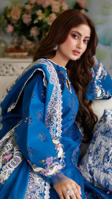 pakistani actress dress design Latest Pakistani Suit design in 2024
