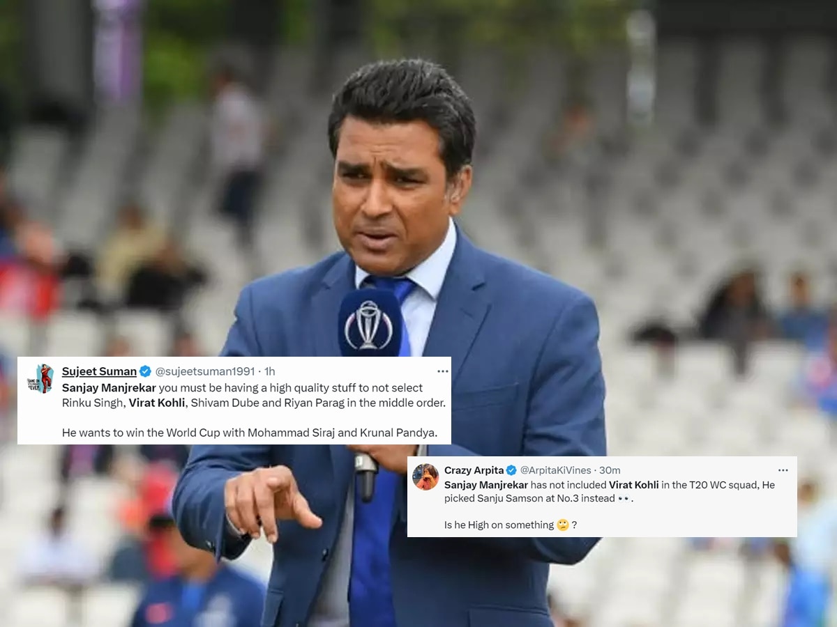 T20 World Cup 2024: Sanjay Manjrekar TROLLED Heavily After He Omits ...