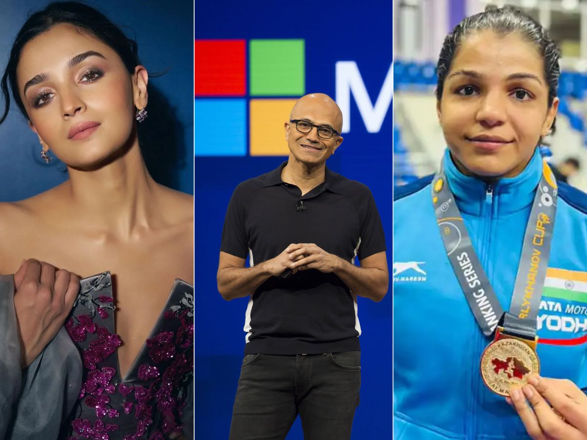 Time 100 Most Influential People Of 2024 Alia Bhatt, Sakshi Malik And