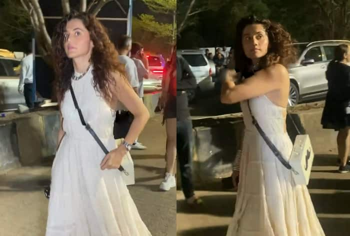 Newlywed Taapsee Pannu's Summer Style is All Chic And Comfy in Rs 35K Backless Gown at Diljit Dosanjh's Concert