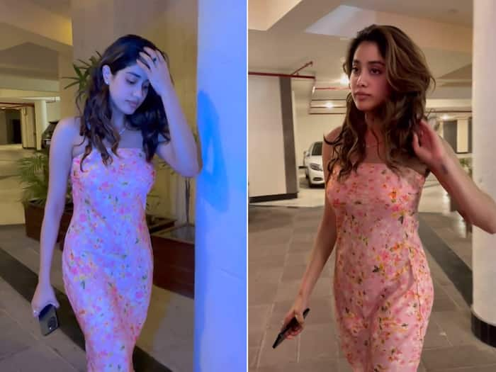 Florals Are Back in Janhvi Kapoor's Wardrobe And Her Printed-Midi Dress is All That We Want Now- Check Price!