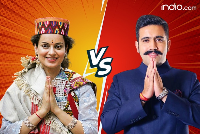 HP Lok Sabha Elections 2024: Kangana Ranaut Vs Vikramaditya Singh In ...