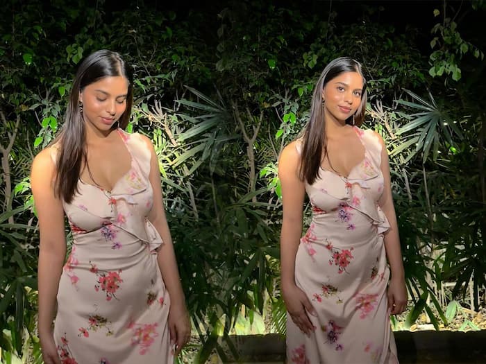 Suhana Khan And Her Breezy Aesthetics Score a Perfect 10 in Classy Floral Pink Dress- See PICS