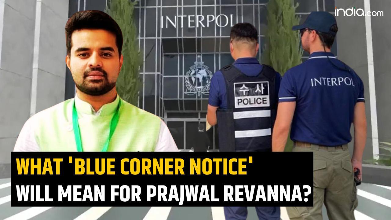 Prajwal Revanna Sex Tape Scandal What Blue Corner Notice Mean 8055