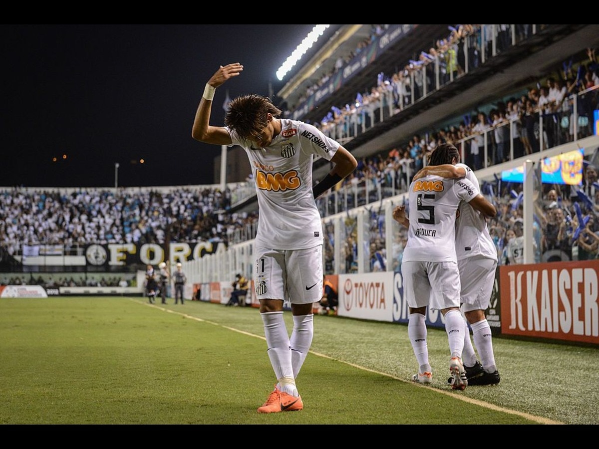 Neymar introduced himself to world football due to his fantastic performances at Santos. 