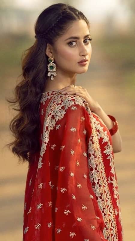 pakistani actress in red dress Discover 37 actress in red dress and bollywood red lawn suit for eid ideas