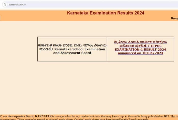 Karnataka SSLC Result 2024 LIVE: KSEAB Class 10 Results Today at karresults.nic.in; Direct Link