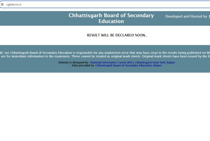 CGBSE Results 2024 LIVE: Chhattisgarh Board Class 10th, 12th Results at cgbse.nic.in; Direct Link