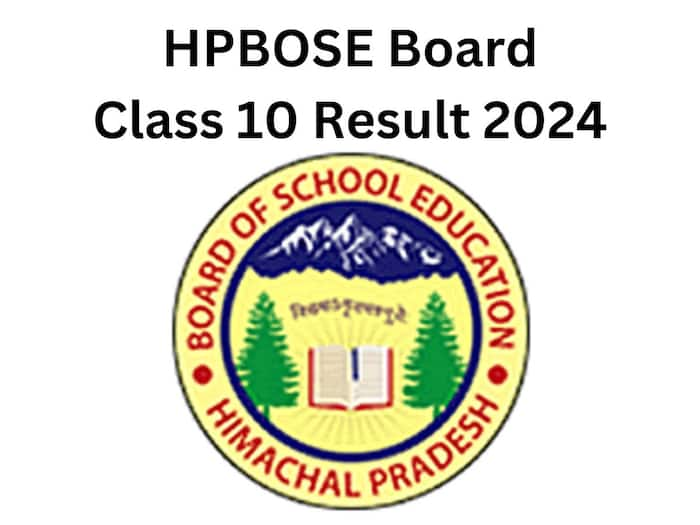 HPBOSE Board Class 10 Result 2024 Toppers List