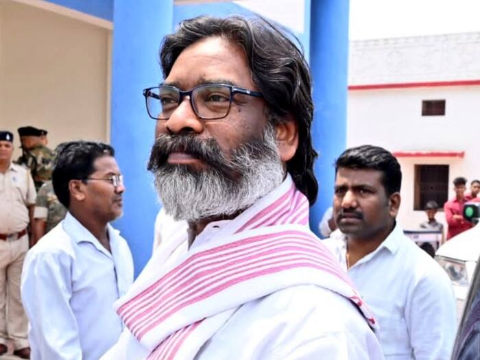 Former Jharkhand CM Hemant Soren Walks Out Of Jail After 5 Months: Watch