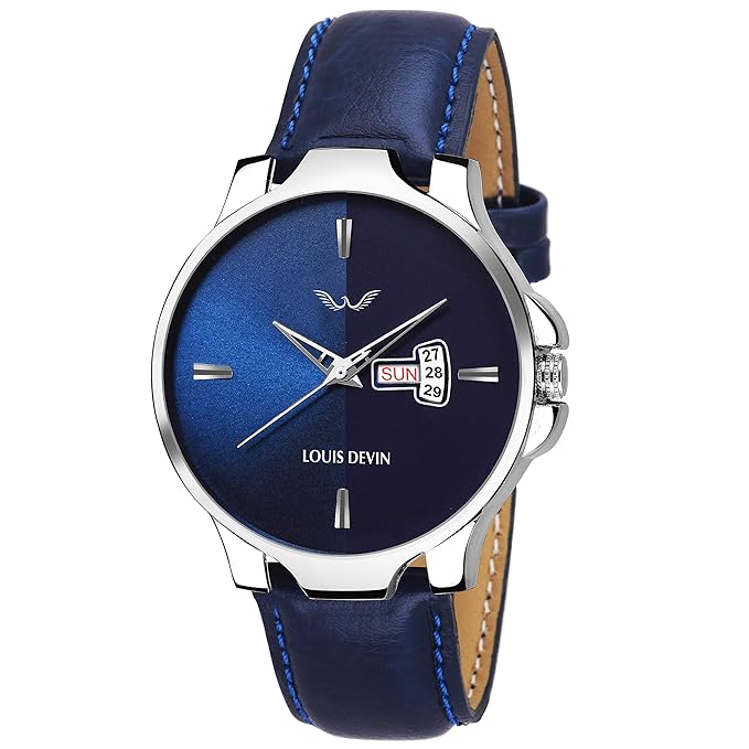 LOUIS DEVIN Leather Strap Analog Wrist Watch at Rs. 299