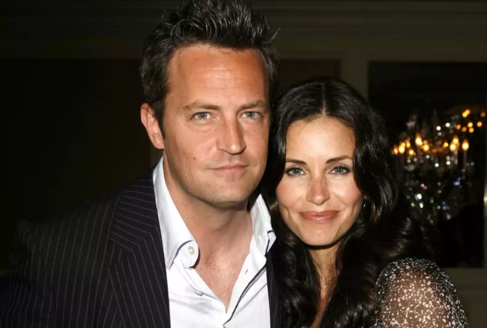 Mathew Perry and Courteney Cox in 2006 (Picture credit: X)