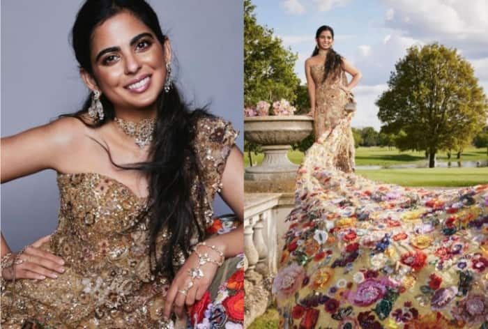 Met Gala 2024: Isha Ambani Blossoms in Rahul Mishra's 'Garden of Time' Sari Gown That Took 10,000 Hours to Make - Check Details